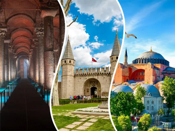 Basilika-Zisterne, Topkapi-Palast & Hagia Sophia Kombiticket
